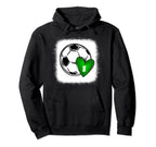 Womens Custom Soccer Mom Number 8 Hoodie - Fun Novelty Design for Adults