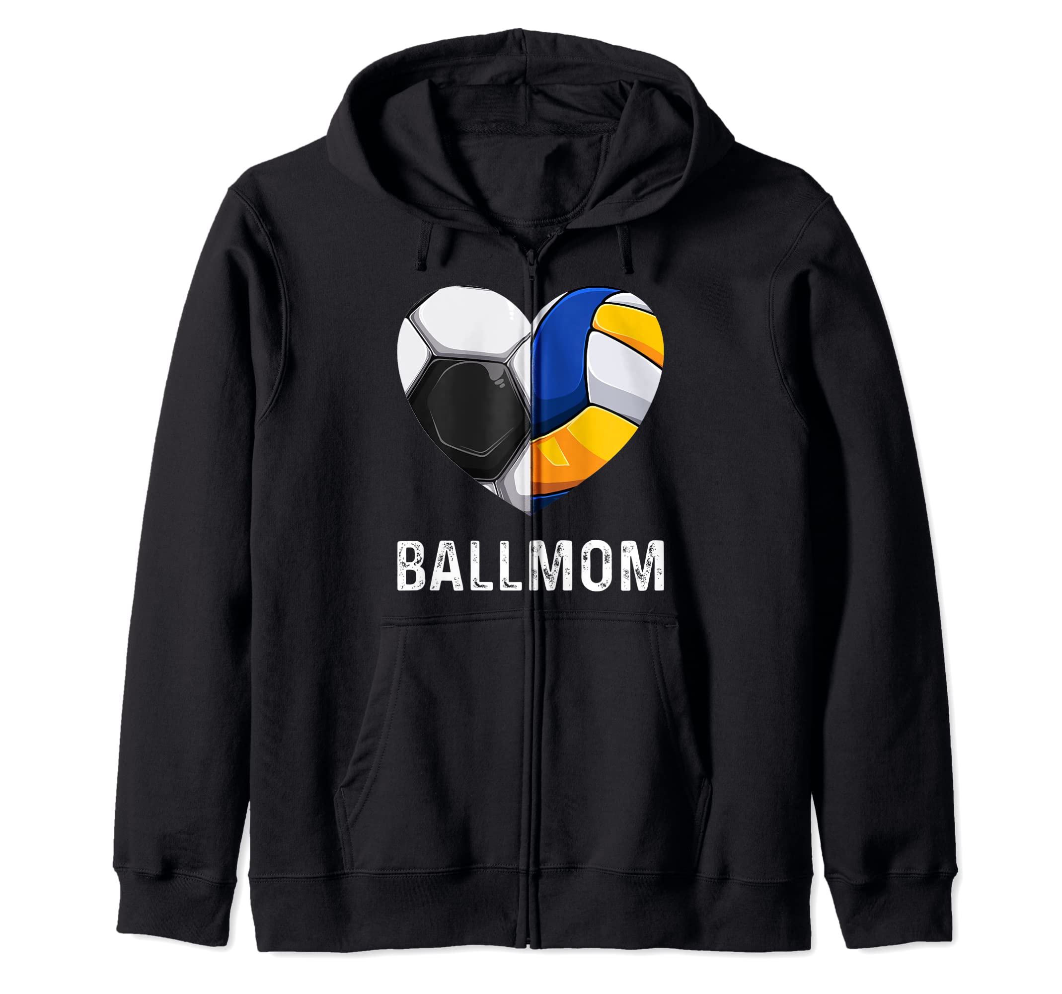 Funny Gifts Mothers Day Baller Mom Sweatshirt - Unique Graphic Men Women