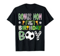 Bonus Mom Birthday Soccer Player Game Day T-Shirt - Graphic Print Men Women