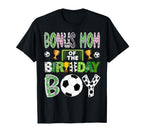 Bonus Mom Birthday Soccer Player Game Day T-Shirt - Graphic Print Men Women