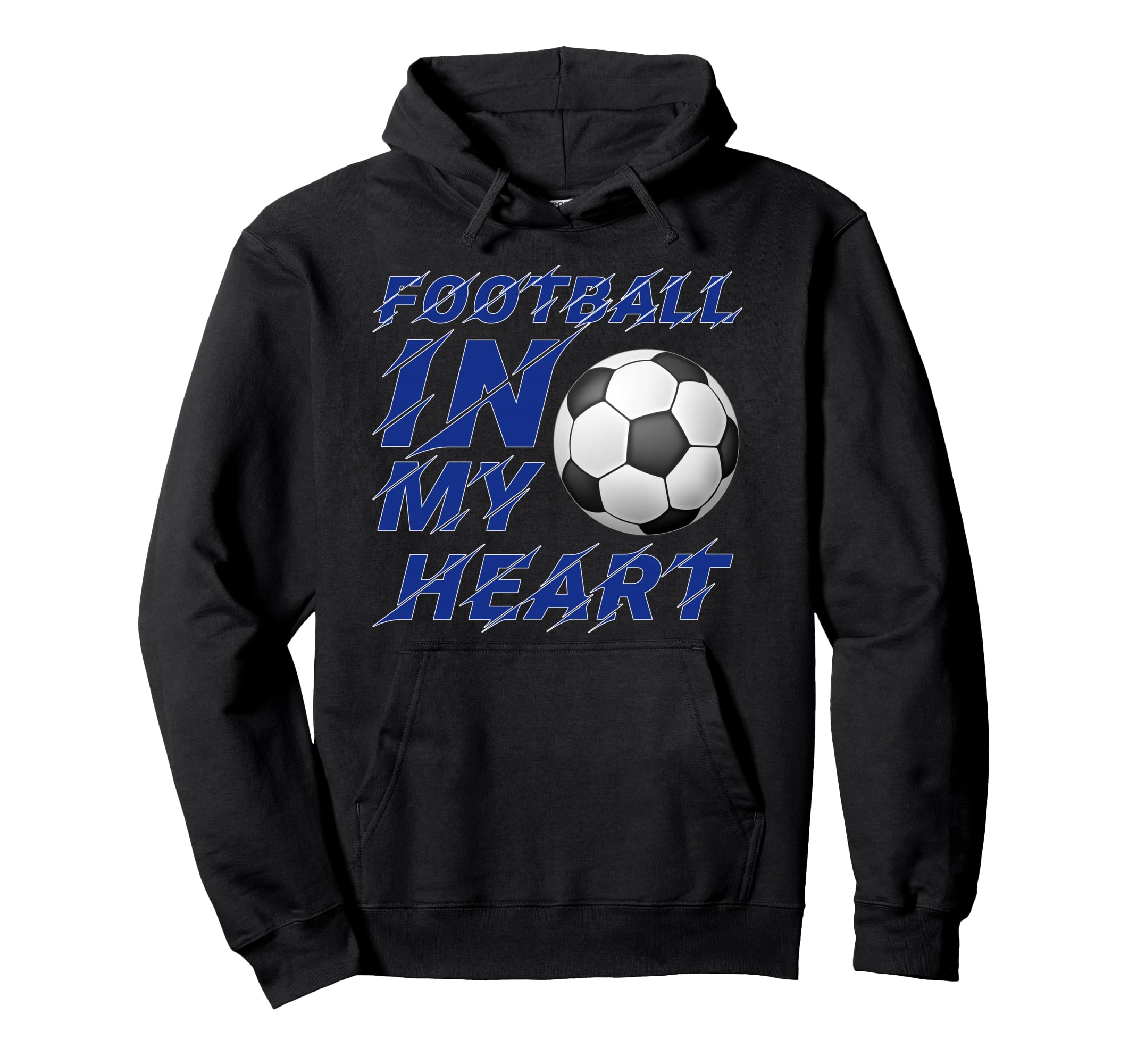 Football My Heart Soccer Lover 2026 Hoodie - Novelty Apparel for Adults