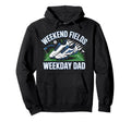 Soccer Player Soccer Dad Kick Sport Soccer Hoodie - Unique Graphic Unisex