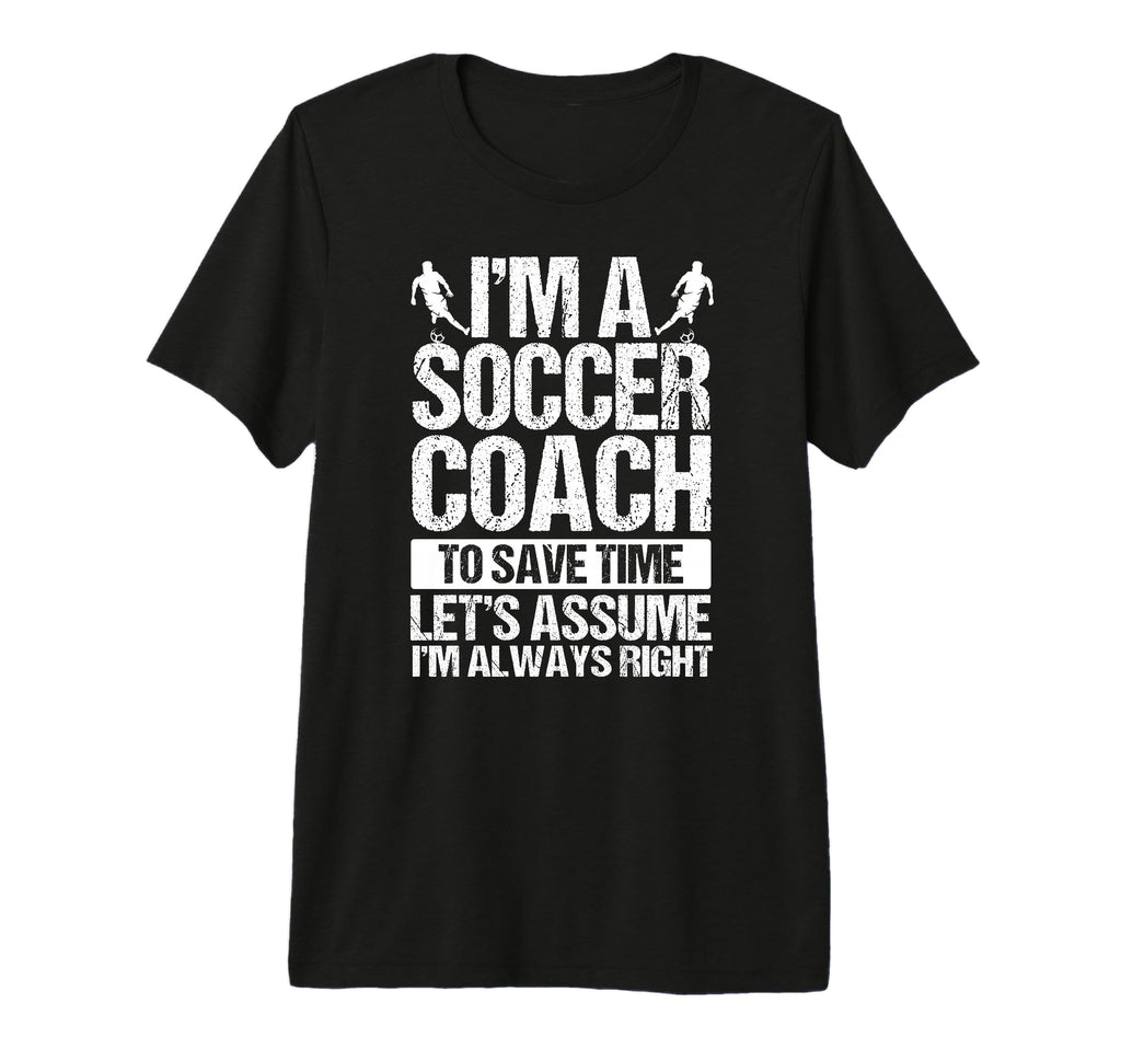 Mens Soccer Coaching Training Trainer T-Shirt - Streetwear Style Men Women