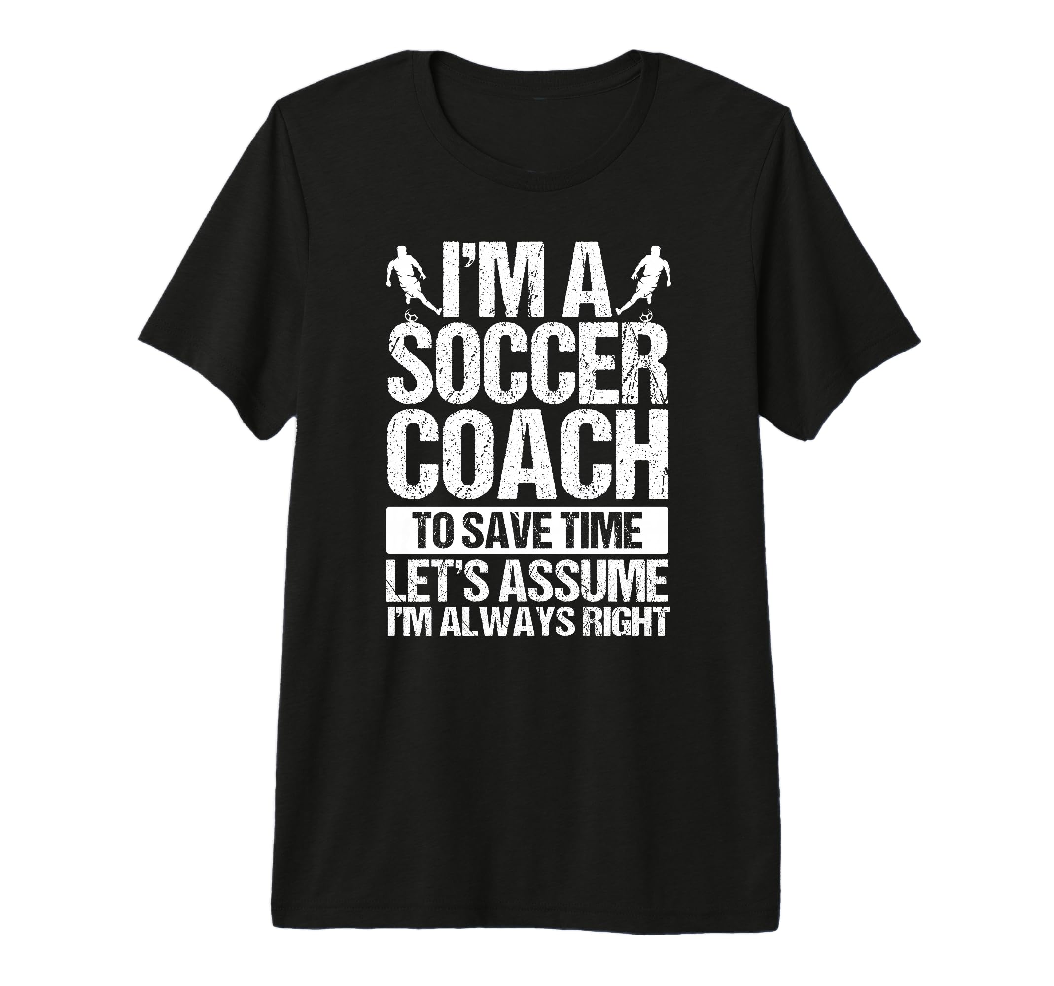 Mens Soccer Coaching Training Trainer T-Shirt - Streetwear Style Men Women