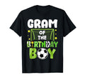 Soccer Gram Birthday Party Family T-Shirt - Aesthetic Graphic Unisex