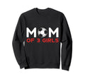 Mom 3 Soccer Mothers Day Sweatshirt - Trendy Graphic Unisex