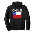Chile Flag Patriotic Football Proud Hoodie - Fun Novelty Design Men Women
