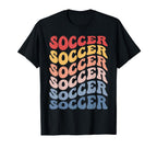 Soccer Groovy Player Team Coach Trainer T-Shirt - Fun Novelty Design Unisex