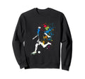 Soccer Player Goalkeeper Coach Sweatshirt - Custom Art Print Unisex
