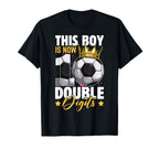 This Now 10 Double Digits Soccer 10 Years T-Shirt - Unique Graphic Unisex
