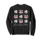 Game Day Vibes Soccer Game Day Sweatshirt - Streetwear Style for Adults