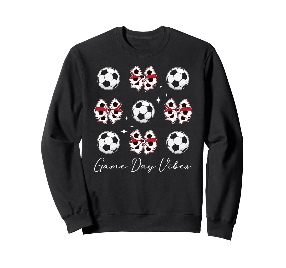 Game Day Vibes Soccer Game Day Sweatshirt - Streetwear Style for Adults