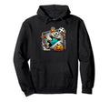 Halloween Skeleton Soccer Player Hoodie - Custom Art Print Men Women