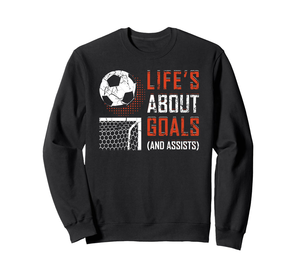 Funny Soccer Lover Teen Sweatshirt - Casual Everyday Wear for Adults