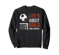 Funny Soccer Lover Teen Sweatshirt - Casual Everyday Wear for Adults