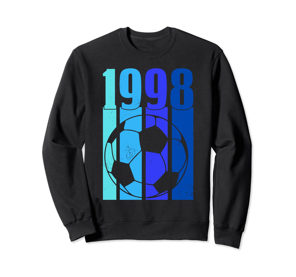 1998 Soccer Sweatshirt - Unique Graphic for Adults