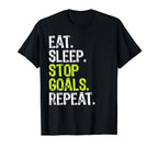 Soccer Lacrosse Hockey Goalkeeper Athlete T-Shirt - Minimalist Print Unisex