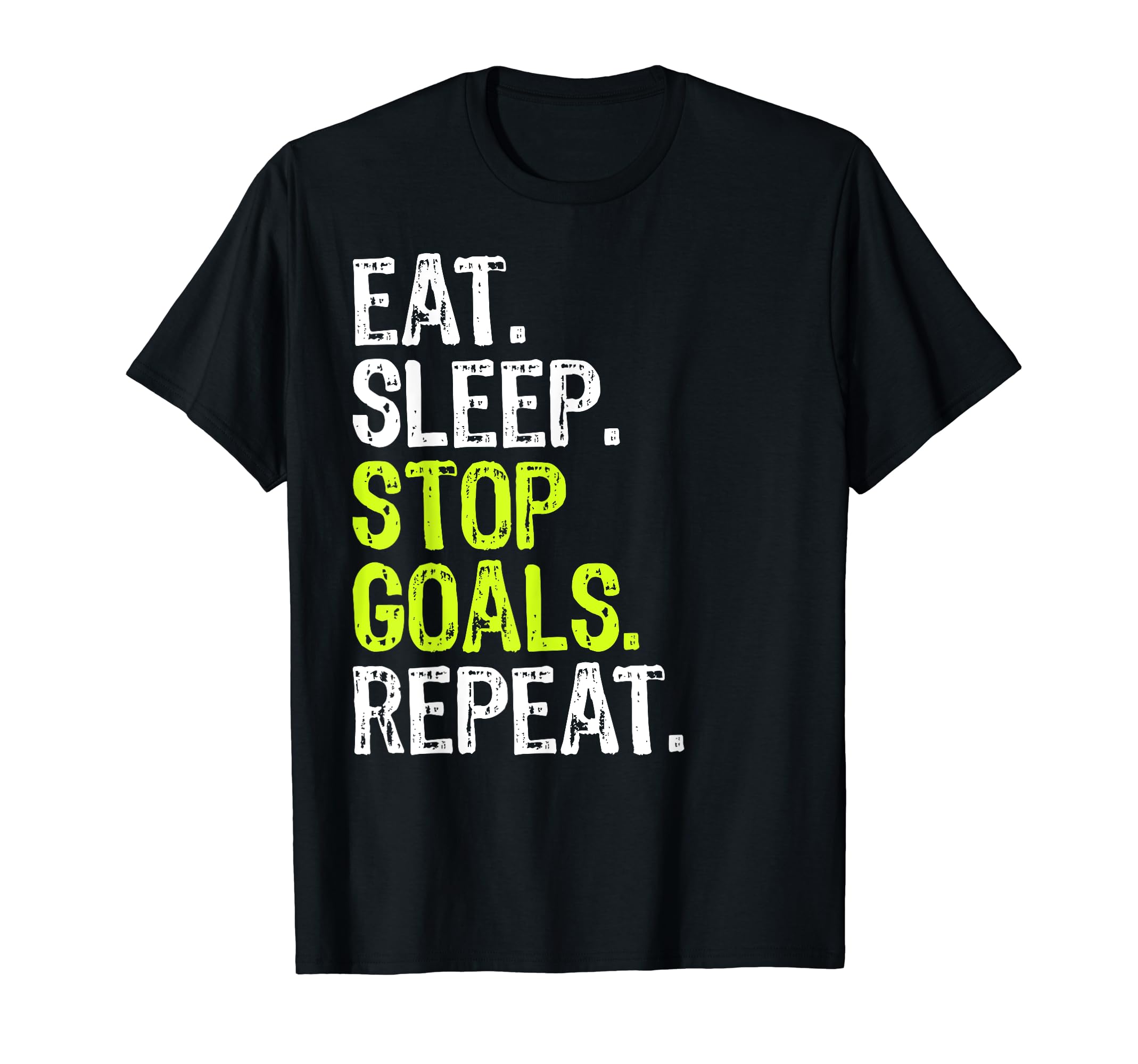 Soccer Lacrosse Hockey Goalkeeper Athlete T-Shirt - Minimalist Print Unisex
