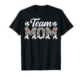 Team Mom Leopard Soccer Team Mom Soccer T-Shirt - Trendy Graphic Men Women