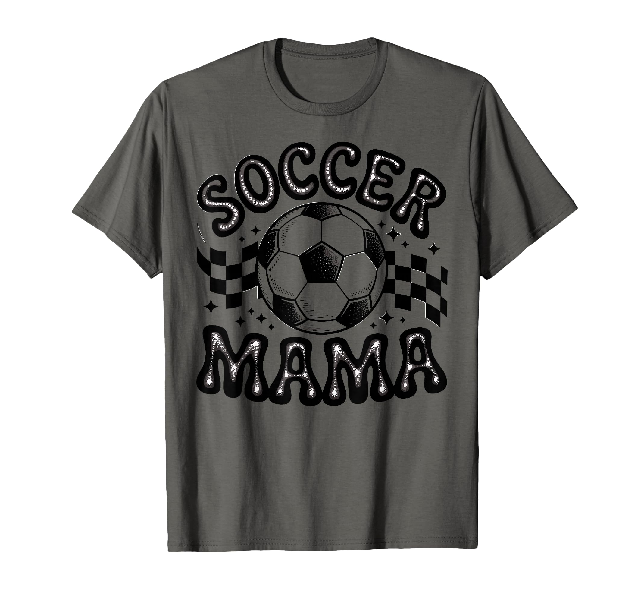Soccer Mama Football Soccer Player T-Shirt - Custom Art Print for Adults