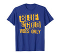 Blue And Gold Spirit Wear High School T-Shirt - Unique Graphic Men Women