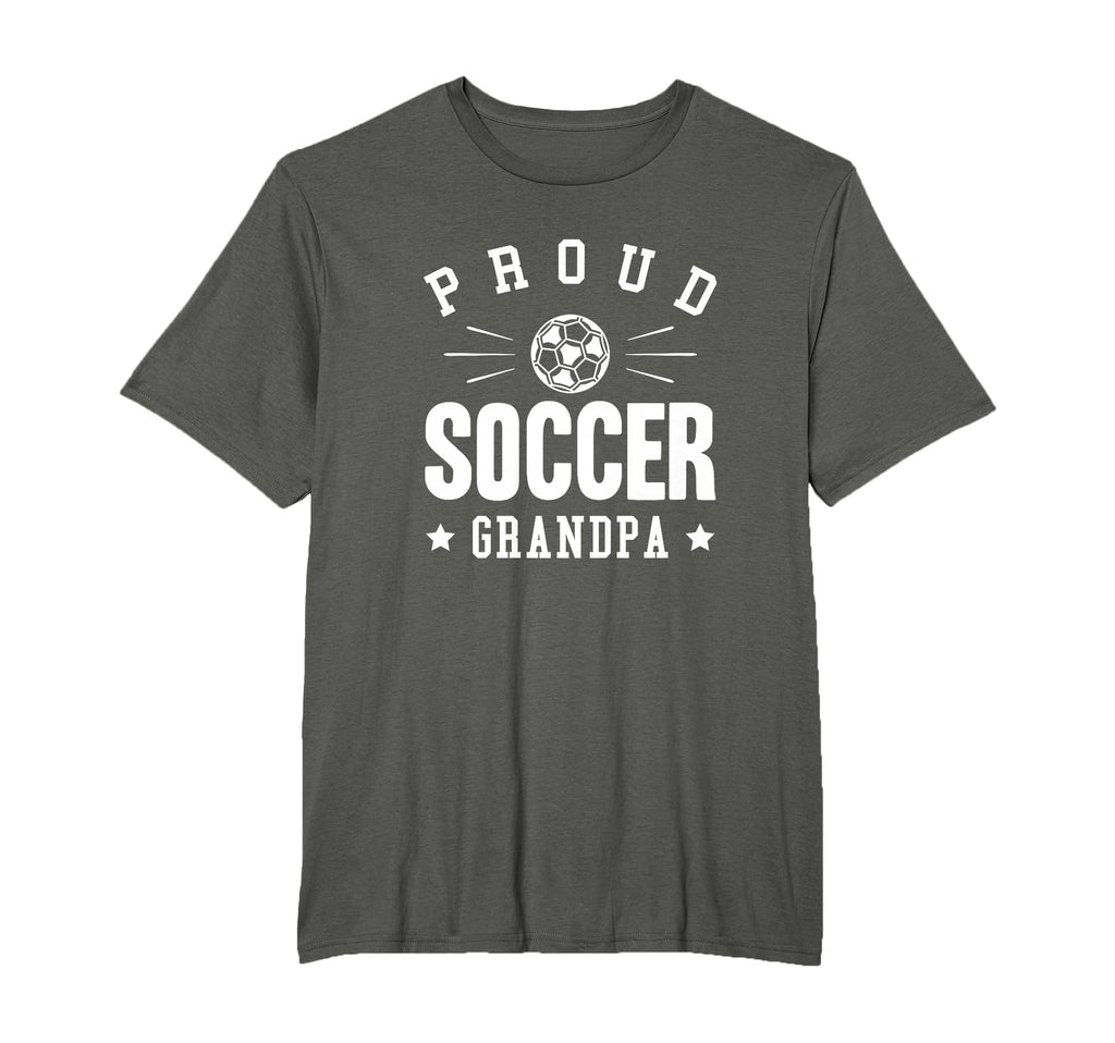 Proud Soccer Grandpa Gift T-Shirt - Streetwear Style for Adults