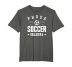 Proud Soccer Grandpa Gift T-Shirt - Streetwear Style for Adults
