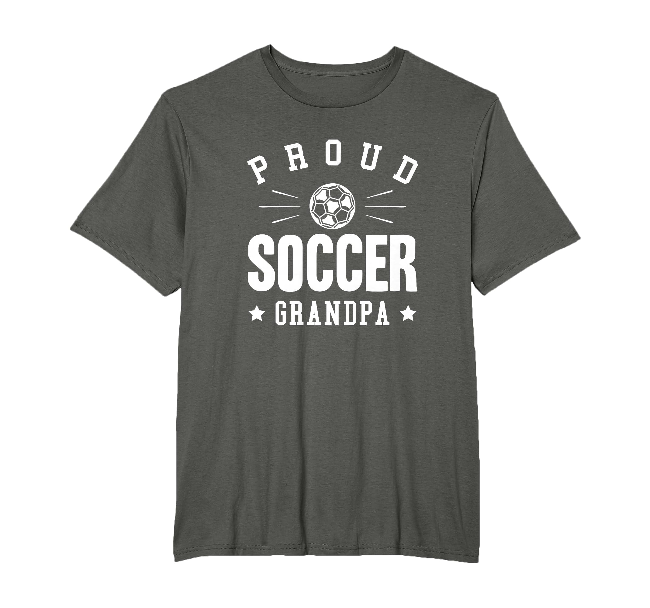 Proud Soccer Grandpa Gift T-Shirt - Streetwear Style for Adults