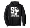 Soccer 5 Years Awesome Soccer Hoodie - Aesthetic Graphic for Adults