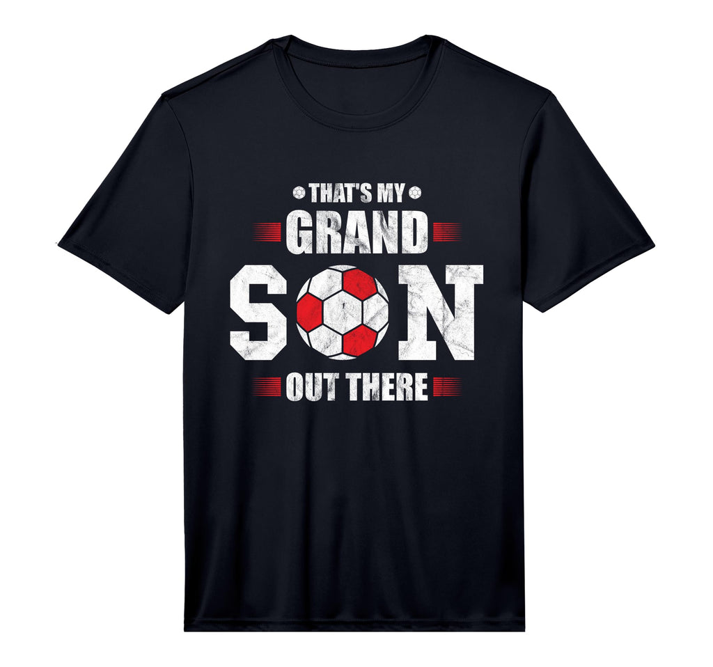 Thats My Grandson Out There Football T-Shirt - Unique Graphic Unisex