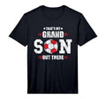 Thats My Grandson Out There Football T-Shirt - Unique Graphic Unisex