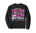 Funny Soccer Lover And Soccer Player Sweatshirt - Trendy Graphic for Adults