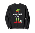 Soccer Elf Matching Family Party Sweatshirt - Novelty Apparel Unisex