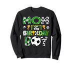 Mom Birthday Soccer Player Game Day Sweatshirt - Minimalist Print Men Women