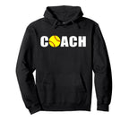 Softball Coach Hoodie - Graphic Print Unisex