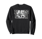 Pirates Soccer Ball School Spirit Sweatshirt - Trendy Graphic Men Women
