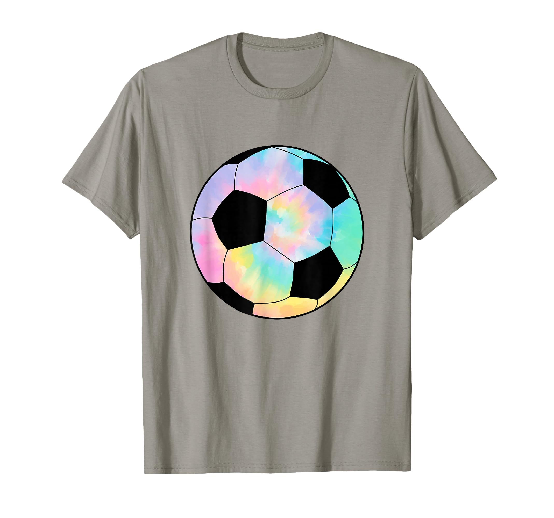 Tie Dye Soccer Player Coach Fan Team T-Shirt - Graphic Print Men Women