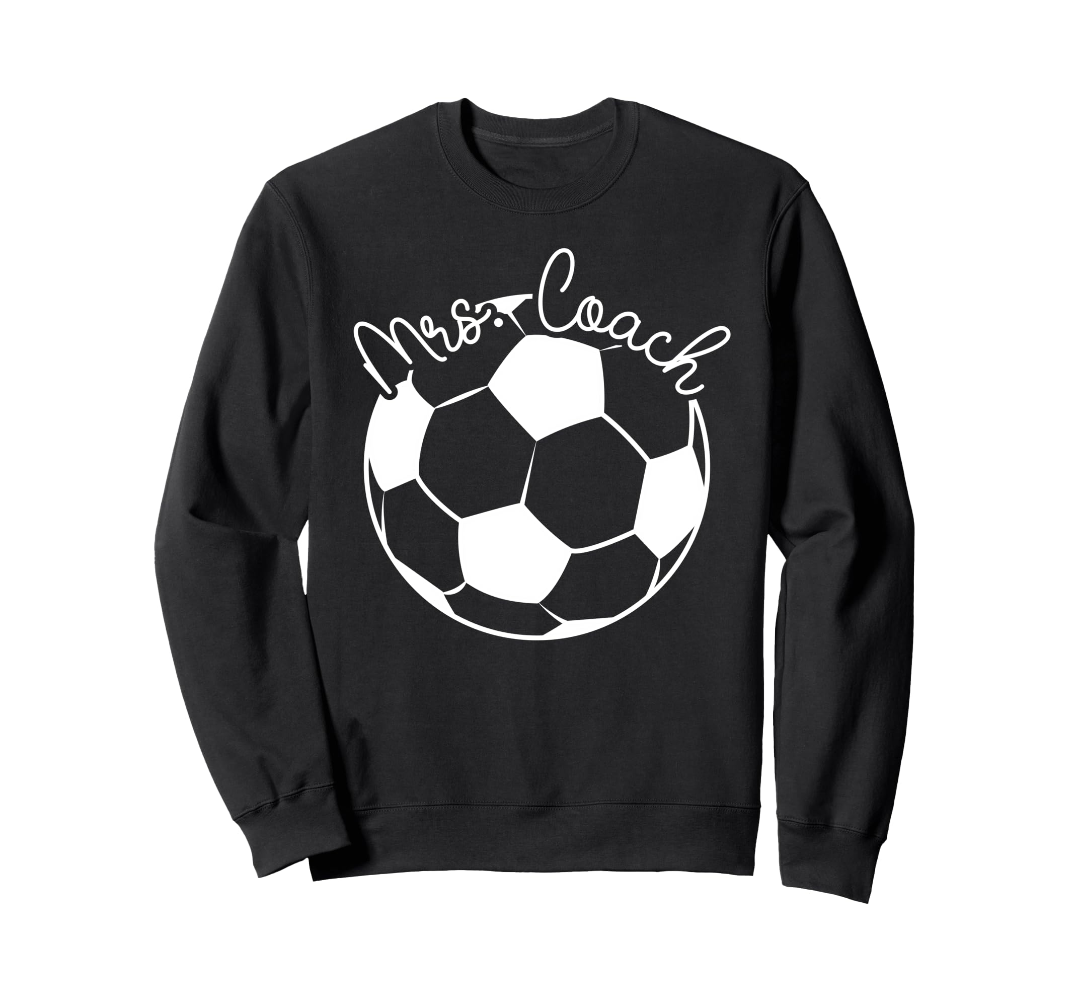 Mrs Coach Soccer Coach Wife Soccer Coach Sweatshirt - Graphic Print Unisex