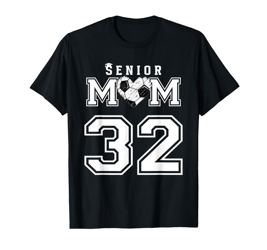 Proud Senior Soccer Mom Custom T-Shirt - Aesthetic Graphic Men Women