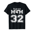 Proud Senior Soccer Mom Custom T-Shirt - Aesthetic Graphic Men Women