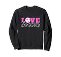 Soccer Soccer Player Love Soccer Sweatshirt - Unique Graphic Unisex