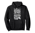Funny Soccer Goalkeeper Grandma Hoodie - Aesthetic Graphic for Adults