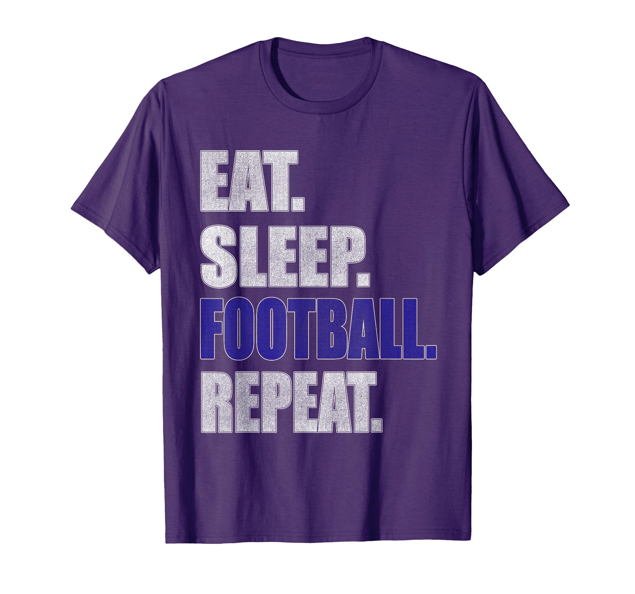 Football Gift T Shirts Eat Sleep T-Shirt - Streetwear Style Men Women