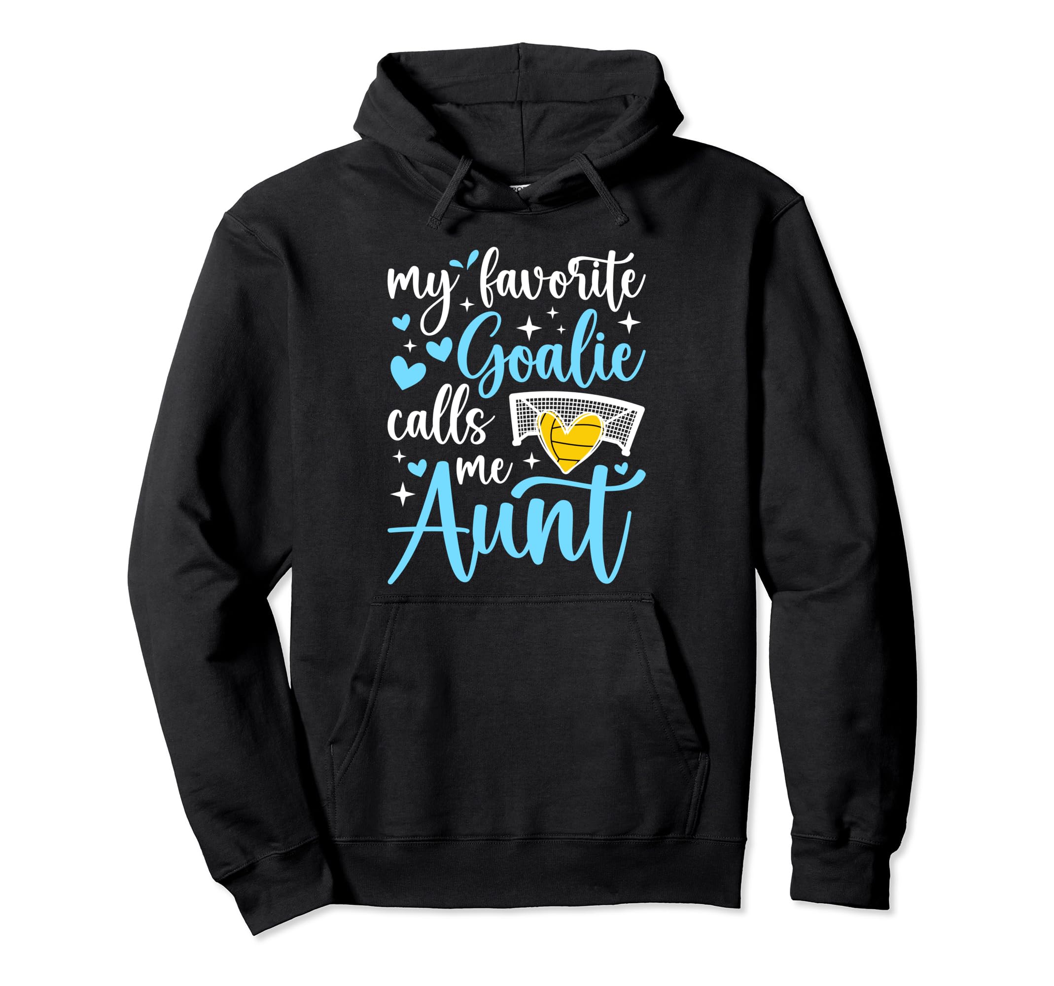 Water Polo Goalie Aunt Water Polo Hoodie - Novelty Apparel Men Women
