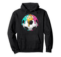 Soccer Ice Cream Summer Drip Ball Hoodie - Minimalist Print for Adults