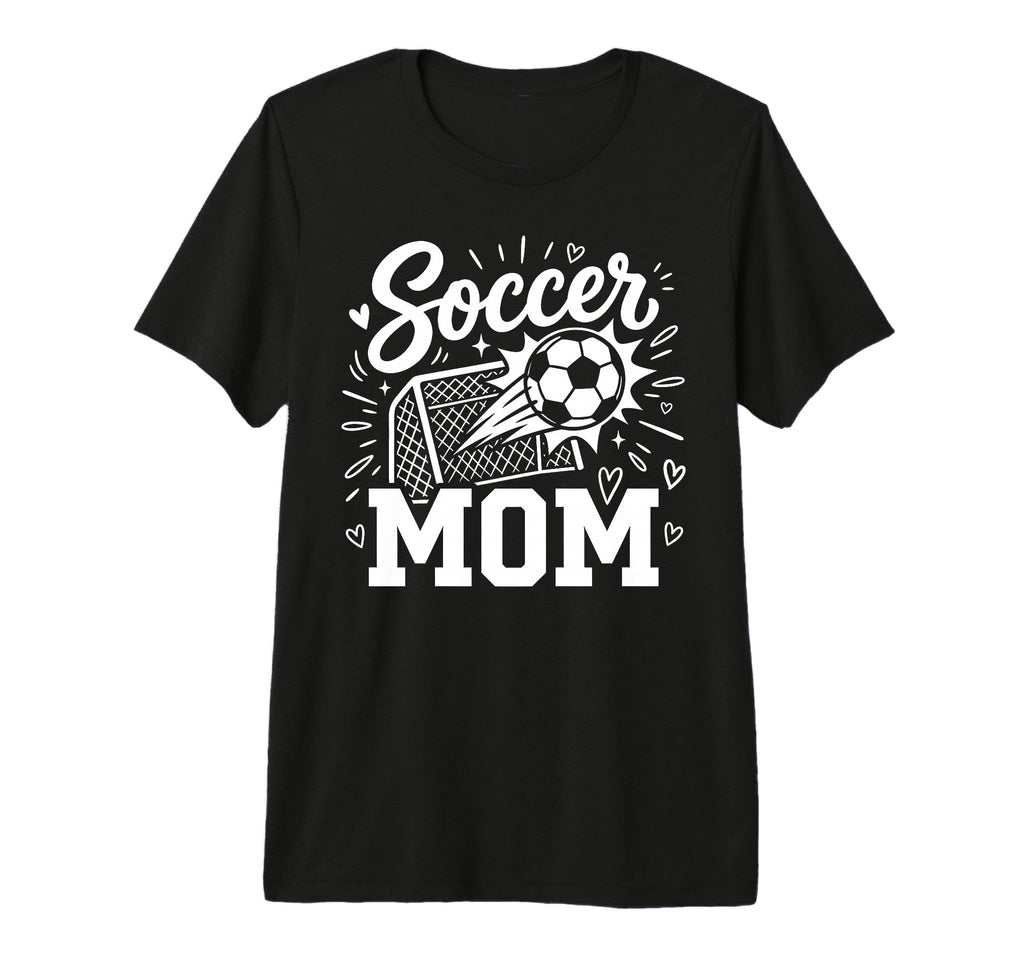 Soccer Mom Family Mothers Day T-Shirt - Casual Everyday Wear for Adults