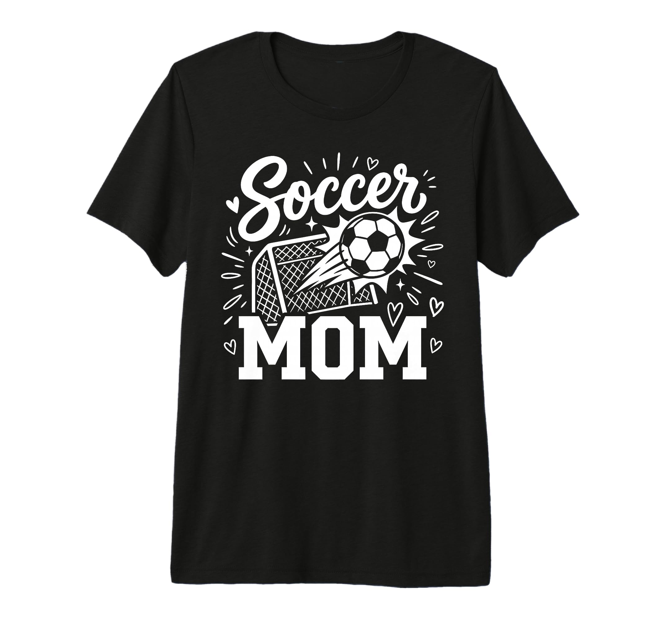 Soccer Mom Family Mothers Day T-Shirt - Casual Everyday Wear for Adults