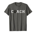 Soccer Coach Funny Football Trainer T-Shirt - Minimalist Print for Adults