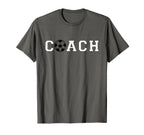 Soccer Coach Funny Football Trainer T-Shirt - Minimalist Print for Adults