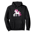 Unicorn Soccer Referee Kreisliga Hoodie - Custom Art Print for Adults